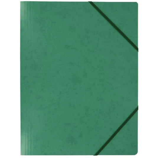 Chemise cartonnée sans rabat à élastiques vert EXACOMPTA - Ma Rentrée Facile