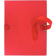 Chemise extensible à sangle qualité toilée 24x32 cm rouge - Ma Rentrée Facile