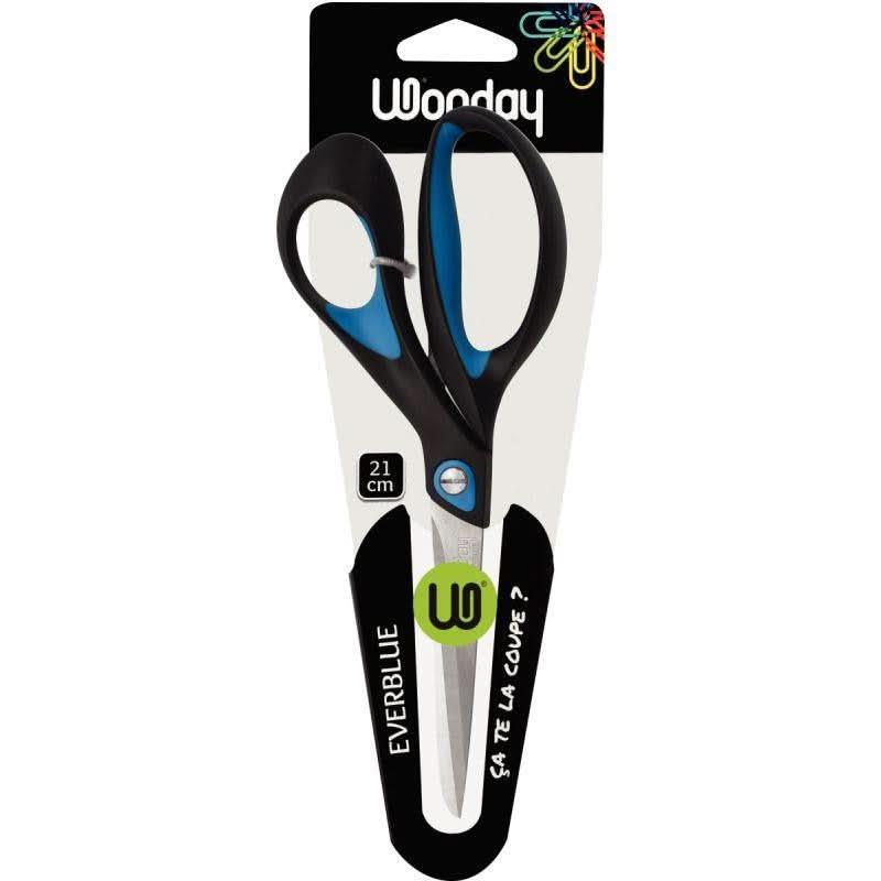 Ciseaux bouts pointus 21cm Everblue - Ma Rentrée Facile