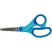 Ciseaux bouts rond asymétrique 13cm bi-matière avec grip, coloris aléatoires - Ma Rentrée Facile