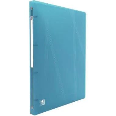 Classeur souple HAWAÏ, A4, dos 2 cm, bleu turquoise - Ma Rentrée Facile