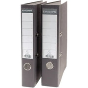 Classeur à levier EXACOMPTA, en carton gris, dos 5 cm - Ma Rentrée Facile