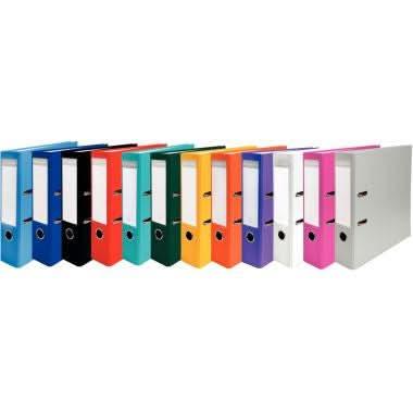 Classeur à levier EXACOMPTA, dos 8cm lilas - Ma Rentrée Facile