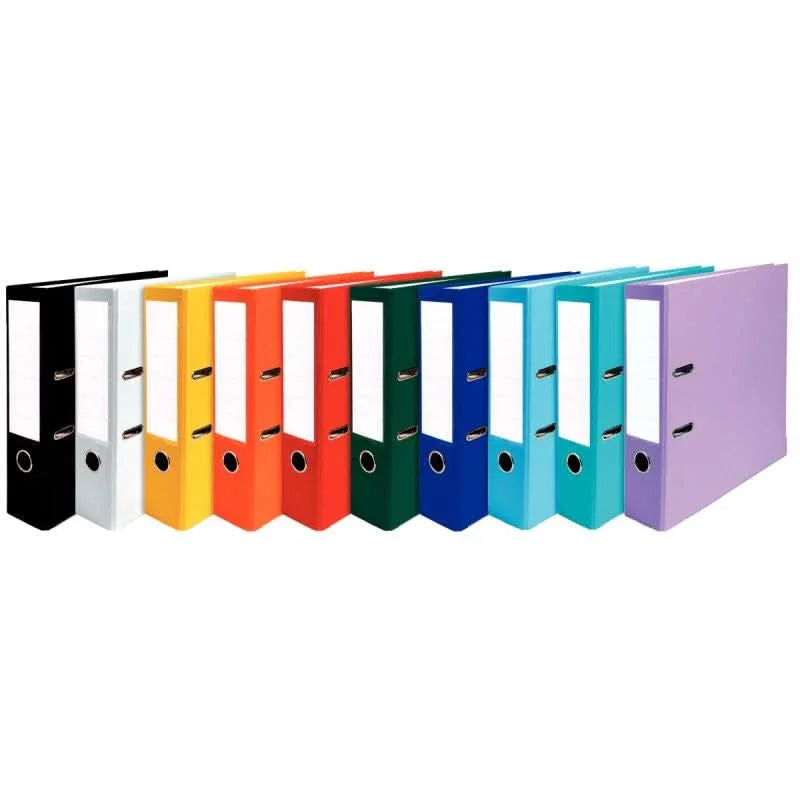 Classeur à levier EXACOMPTA, dos 8cm noir - Ma Rentrée Facile