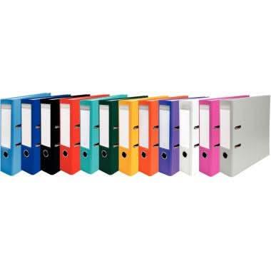 Classeur à levier EXACOMPTA, dos 8cm orange - Ma Rentrée Facile