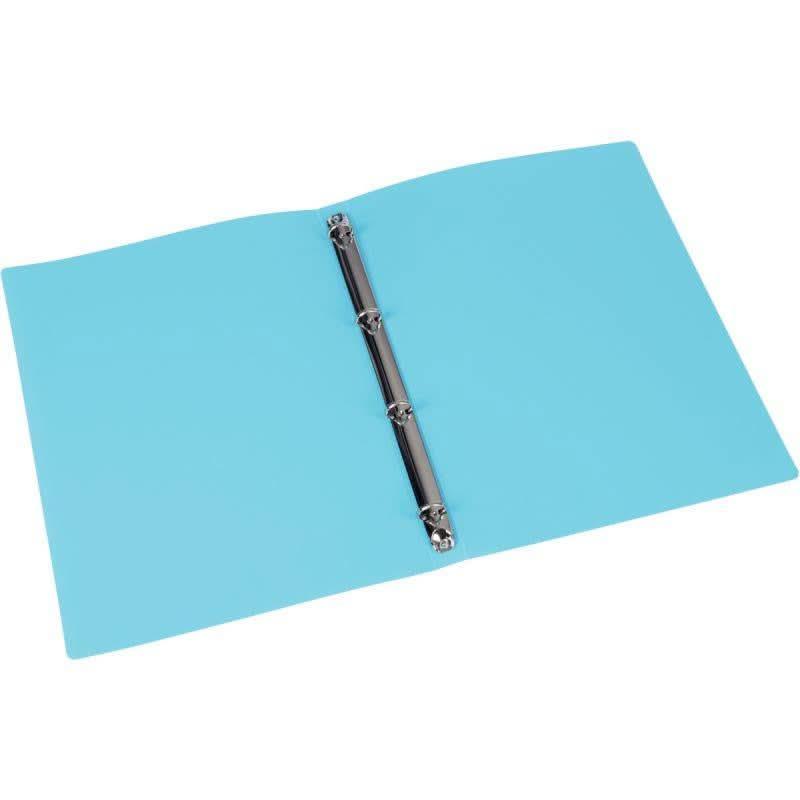 Classeur souple opaque A4, dos 2,5 cm bleu azur - Ma Rentrée Facile