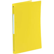 Classeur souple opaque A4, dos 2,5 cm jaune - Ma Rentrée Facile