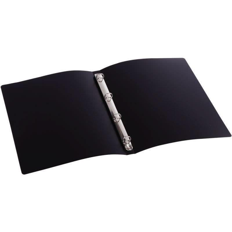 Classeur souple opaque A4, dos 2,5 cm noir - Ma Rentrée Facile
