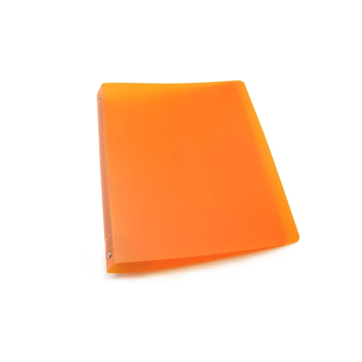 Classeur souple translucide Color Fresh, A4, dos 2 cm, jaune orangé - Ma Rentrée Facile