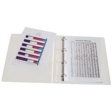 Classeur personnalisable A4+, dos 2,9cm, blanc - Ma Rentrée Facile