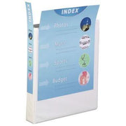 Classeur personnalisable A4+, dos 4cm blanc - Ma Rentrée Facile