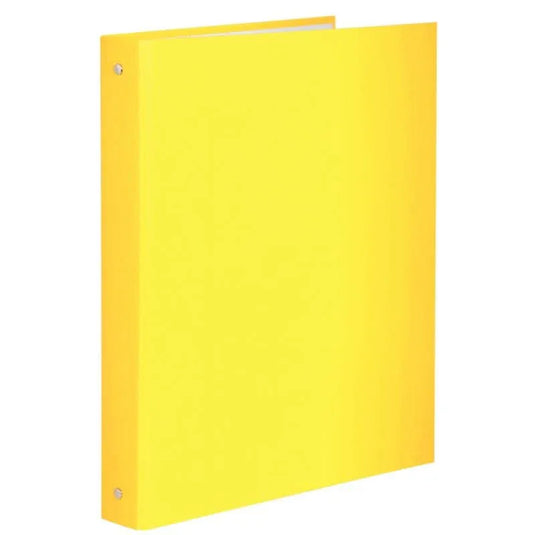 Classeur rigide EXACOMPTA, A4, dos 4cm, jaune - Ma Rentrée Facile