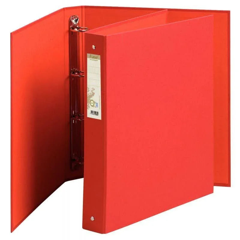 Classeur rembordé EXACOMPTA FOREVER, recyclé, dos 4 cm, rouge - Ma Rentrée Facile