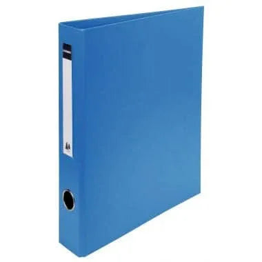 Classeur rigide plastique rembordé A4 +, anneaux en D, dos 7cm coloris bleu - Ma Rentrée Facile