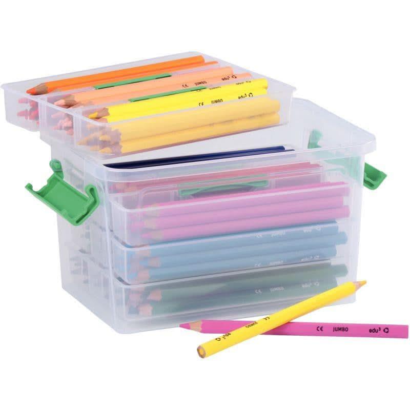 Classpack 120 crayons de couleur jumbo hexagonaux - Ma Rentrée Facile