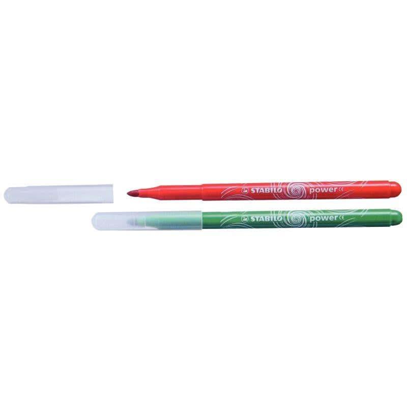 Classpack 144 feutres pointe moyenne Stabilo Power - Ma Rentrée Facile
