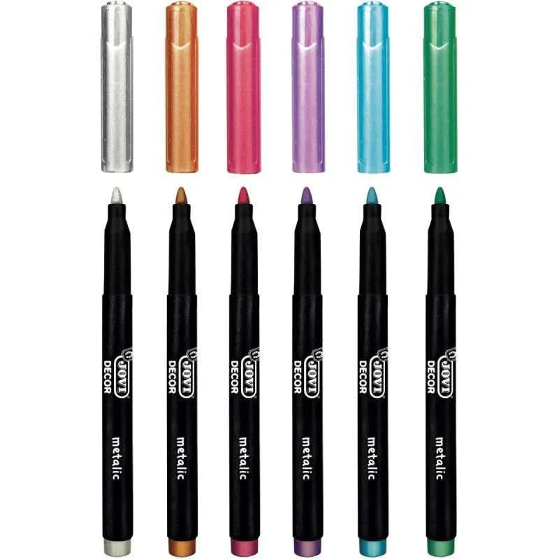 Classpack de 24 marqueurs Jovidécor métal - Ma Rentrée Facile