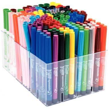 Classpack 192 feutres pointes assorties Fibracolor - Ma Rentrée Facile