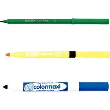 Classpack 192 feutres pointes assorties Fibracolor - Ma Rentrée Facile