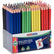 Classpack de 144 crayons de couleur triangulaires pointe large Majuscule - Ma Rentrée Facile