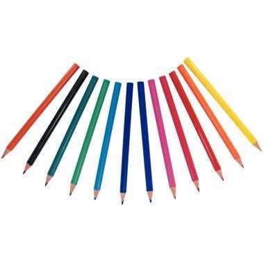 Classpack de 144 crayons de couleur triangulaires pointe large Majuscule - Ma Rentrée Facile