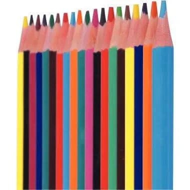 Classpack de 144 crayons de couleur triangulaires pointe large Majuscule - Ma Rentrée Facile