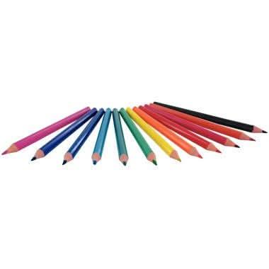 Classpack de 144 crayons de couleur triangulaires pointe large Majuscule - Ma Rentrée Facile