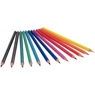 Classpack de 144 crayons de couleur triangulaires pointe large Majuscule - Ma Rentrée Facile