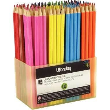 Classpack de 144 crayons de couleur Wonday - Ma Rentrée Facile