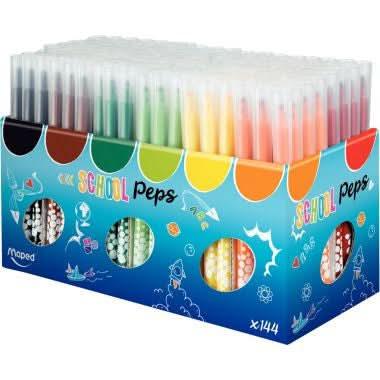 Classpack de 144 feutres School'Peps - Ma Rentrée Facile
