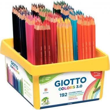 Classpack de 192 crayons de couleur Giotto Colors 3.0 - Ma Rentrée Facile