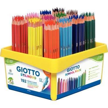 Classpack de 192 crayons de couleur Giotto Stilnovo - Ma Rentrée Facile