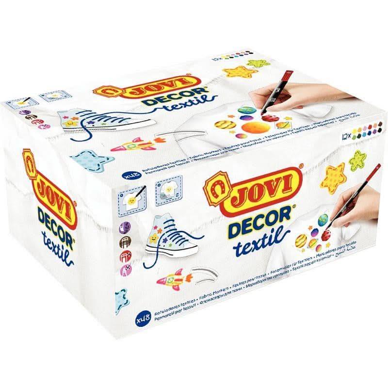 Classpack de 48 feutres textile JOVI - Ma Rentrée Facile