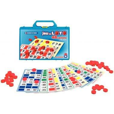 Coffret comportant 48 cartons de Loto + 90 pions - Ma Rentrée Facile