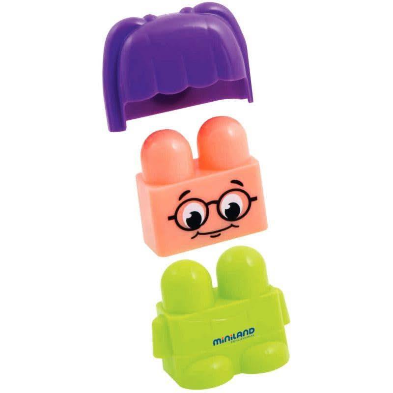 Coffret de 96 maxi briques de construction MINILAND - Ma Rentrée Facile