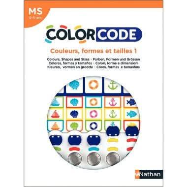 COLORCODE couleurs, formes et tailles 1, niveau MS Nathan - Ma Rentrée Facile