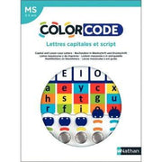 COLORCODE lettres capitales et script, niveau MS Nathan - Ma Rentrée Facile