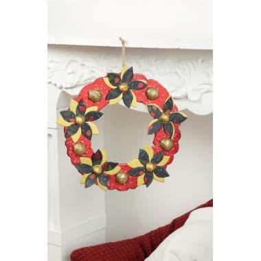 Couronne de fleurs en carton brun Decopatch - Ma Rentrée Facile