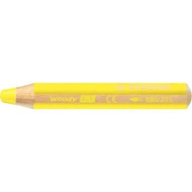 Crayon de couleur Woody jaune - Ma Rentrée Facile