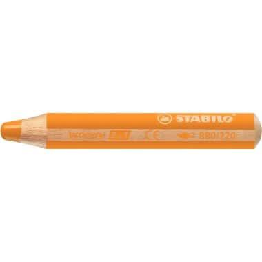 Crayon de couleur Woody orange - Ma Rentrée Facile