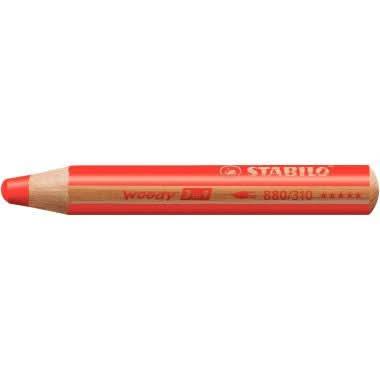 Crayon de couleur Woody vermillon - Ma Rentrée Facile