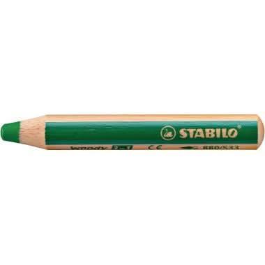 Crayon de couleur Woody vert foncé - Ma Rentrée Facile