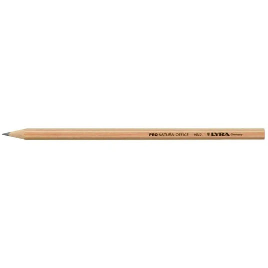 Crayon graphite HB hexagonal en bois naturel vernis - Ma Rentrée Facile
