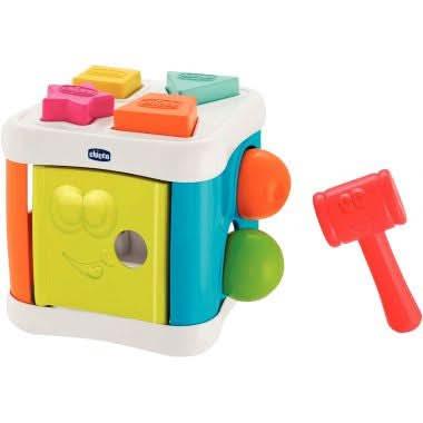 Cube à formes 2 en 1 à marteler CHICCO - Ma Rentrée Facile