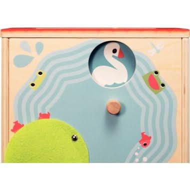 Cube d'activités la ferme en bois LILLIPUTIENS - Ma Rentrée Facile