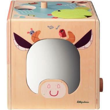 Cube d'activités la ferme en bois LILLIPUTIENS - Ma Rentrée Facile