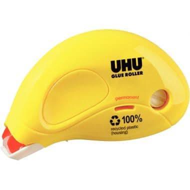 Dévidoir jetable colle permanente UHU 6,5mm x 9,5m - Ma Rentrée Facile