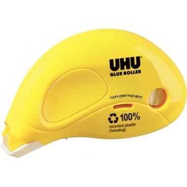 Dévidoir jetable colle repositionnable UHU 6,5mm x 8,5m - Ma Rentrée Facile