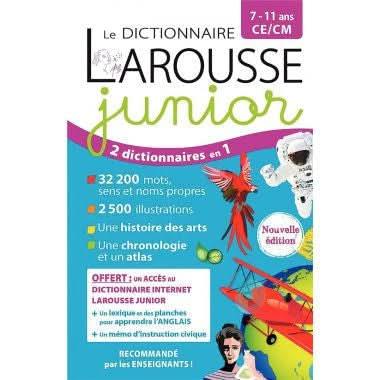 Dictionnaire Larousse Junior Edition 2026 - Ma Rentrée Facile