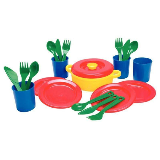 Dînette de 22 pièces pour 4 couverts - Ma Rentrée Facile
